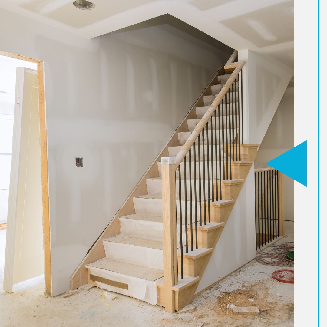 Image of a house being remodeled