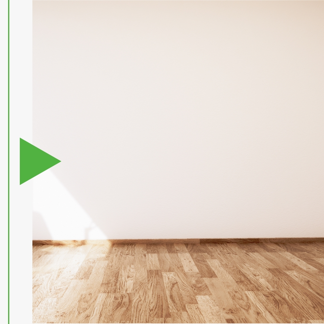 Clean wall and floor