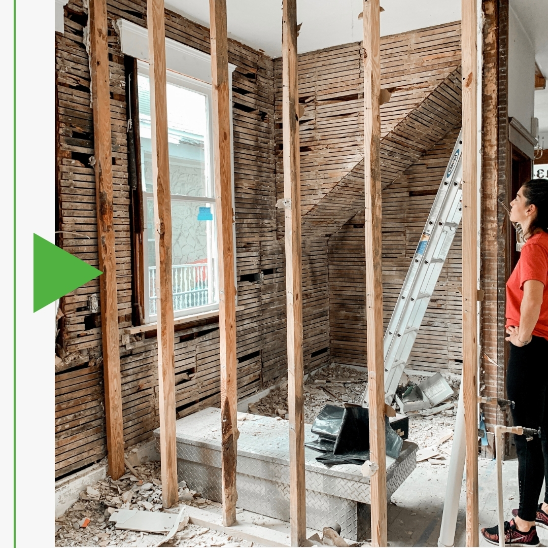 Repairing a structure after a fire