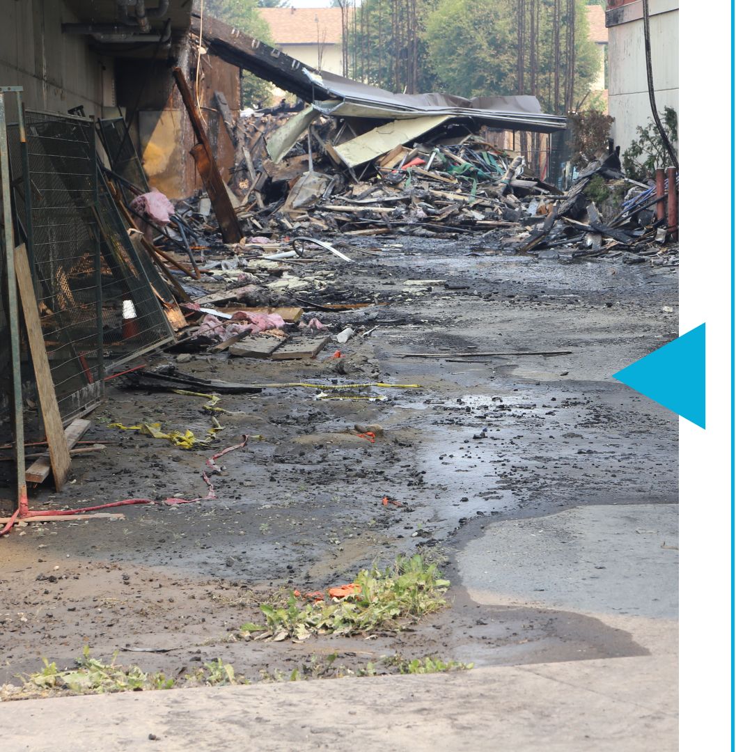 fire and flood damage