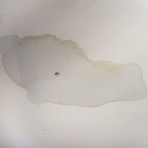water damage on a wall