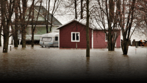 water damage flood header